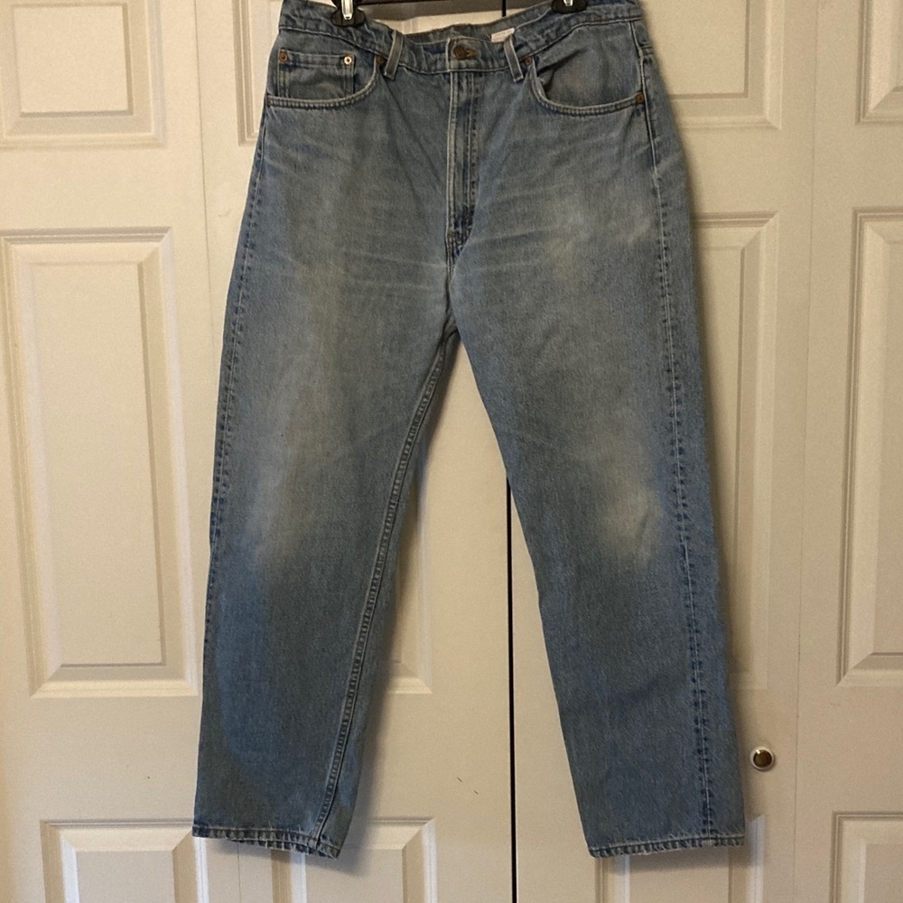 Levi VTG mens 38/30 505 jeans regular fit straight leg 5 pocket made in USA